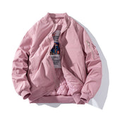 Varsity Jacket Autumn And Winter Pilot Jacket Men'S Cotton Baseball Uniform