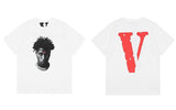 Vlone Shortsleeved Tshirt Men'S Casual Able Men'S Top