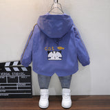 Toddler Boys Jackets Boys' Spring and Autumn Clothing Coat Anorak