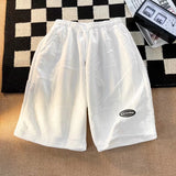 Men White Shorts Men 'S Summer Loose Casual Pants
