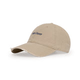 Ball Caps Summer Ripped Baseball Cap Men's Outdoor Sun-Proof and Breathable