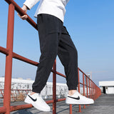 Grey Sweatpants Men's Casual Trousers Spring and Autumn Sweatpants Men