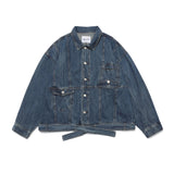 Men Denim Jackets Autumn Casual Denim Jacket Long Sleeve Coat
