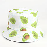 Bucket Hat Fishing Cap Cotton Print Fisherman Hat Flower Fashion Basin Hat for Men and Women Casual Sun Hat