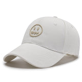 Ball Caps Spring and Autumn Embroidered 100% Cotton Hat Women's Outdoor Baseball Cap