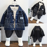 Toddler Boys Jackets Boys Autumn Clothing Thin Denim Coat Jacket Top