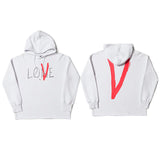 Vlone Hoodie Sweater Men'S Large V Coat Women'S Hooded