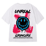 Men T-Shirts Loose Printed Half Sleeve