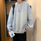 Men's Sweatshirt Fall Loose Crew Neck Top T-shirt