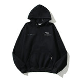 Kanye West Sunday Service Hoodie Autumn And Winter Letter Printed Hoodie Fleece-Lined Couple