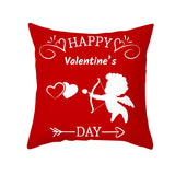 Valentine's Day Pillow Covers 4 Piece Random Styles Together, Home Pillow Cushion Cover