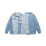 Men Denim Jackets Autumn Men's and Women's Denim Jacket Loose Jacket