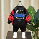 Toddler Boys Jackets Boys' Coat Spring and Autumn Clothing Baseball Uniform Jacket