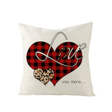 Valentine's Day Pillow Covers 4 Piece Random Styles Together, Love Car Home Pillow Cushion Cover