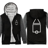 Squid Game Costume 2D Digital Creative Leisure Printed Thickening Sweater