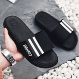 Men's Slides Non Slip Shoes Indoor Outdoor Men's Summer Fashion Outdoor Beach Sandals