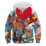 Children Hoodie Space Jam  Jordan Anime Personality Children's Sweater