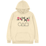 Squid Game Costume 2D Digital Creative Printing Hooded Sweater