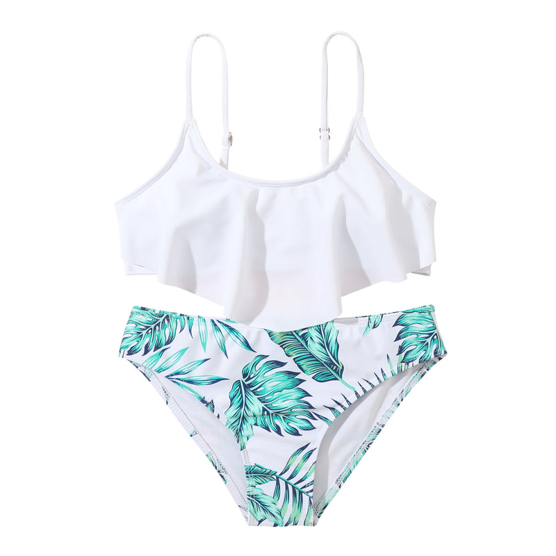 Children Swimsuit Printed Cute Bikini Swimsuit