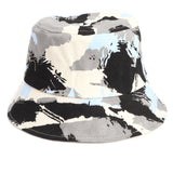 Bucket Hat Fishing Cap Cotton Print Fisherman Hat Camouflage Men's and Women's Outdoor Leisure Sun Hat