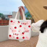 Strawberry Bags Handbag Cartoon Cloth Bag