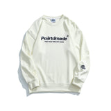 Crew Neck Sweatshirts for Men Men's Clothing Retro Alphabet Printed Crew Neck Sweatshirt