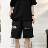 Men Denim Shorts Men's Shorts Summer Pants