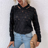 Women Pullover Knit Sweater off-the-Shoulder Sweater for Women Autumn Winter Coat