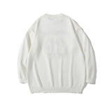 Men Sweater Cartoon Towel Embroidery Penguin Sweater Men's Pullover