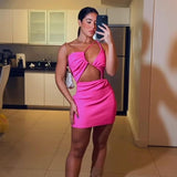 Music Festivals Rave Outfits Dress Summer Women's Clothing Fashion Backless Sexy Dress