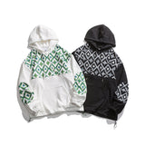 Men's Graphic Hoodies Men's Autumn Loose Trendy Hooded Jacket