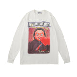 Man Fall Outfits Long-Sleeved T-shirt Men's Winter Casual Loose Fashion Brand