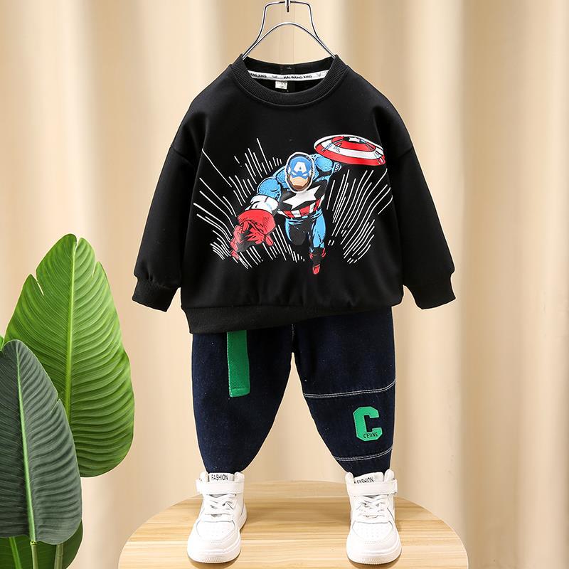 Toddler Boys Sweater Boy Spring Autumn Set