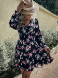 Nine Britton Dress Blue Print