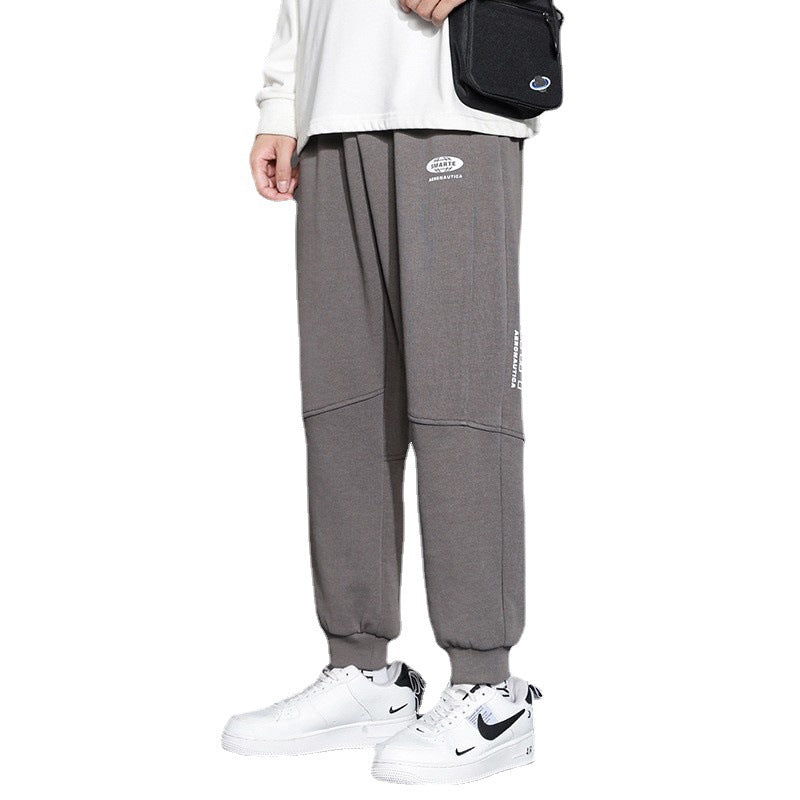 Grey Sweatpants Sports Pants Autumn Men's Casual