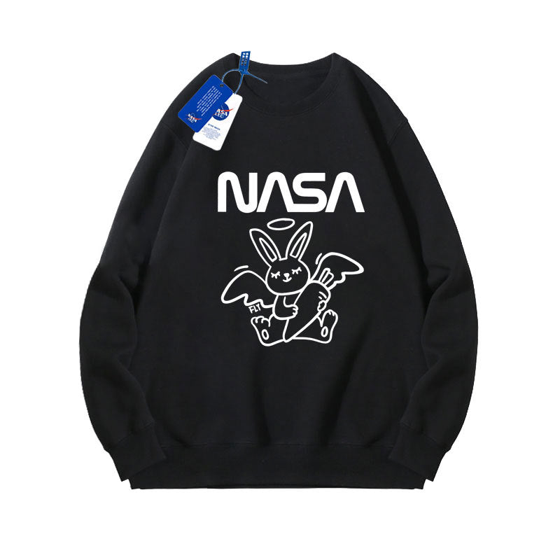 Nasa Children Hoodie Nasa Sweater Children'S Autumn Loose Round Neck