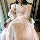 Betty Draper Valentine's Day Dress Women's Spring Bottoming Dress