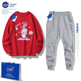Nasa Children Sweatshirt & Pant Set Nasa Sweater Set Cute Girls' Two Pieces