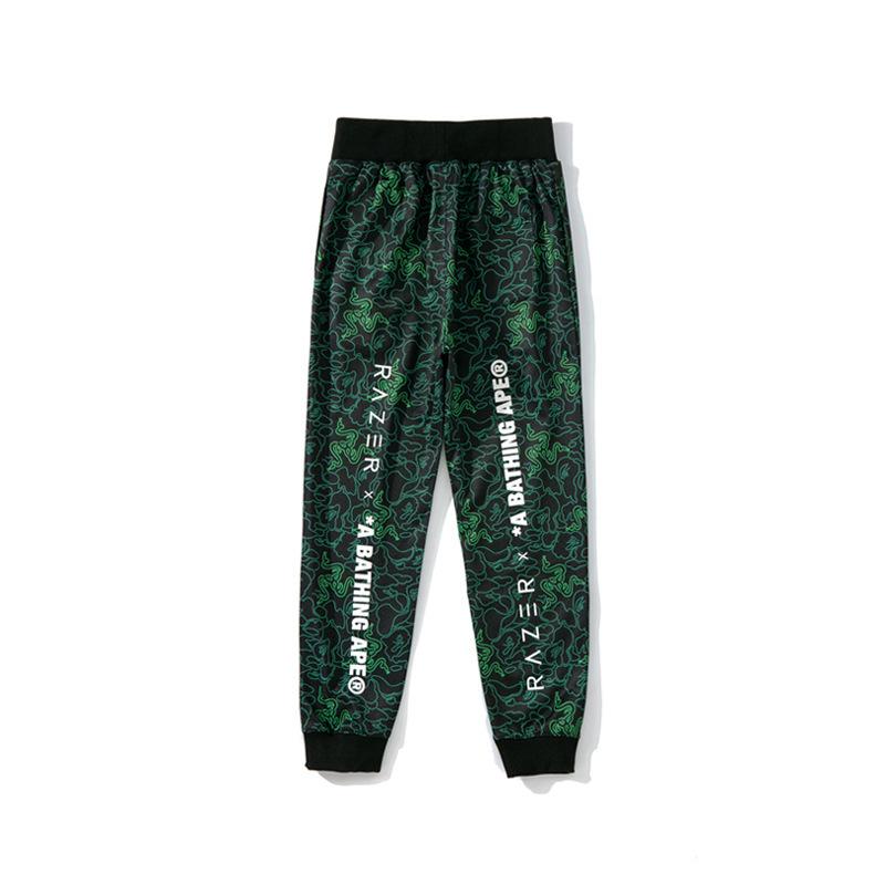 Bathing Ape Pant Spring and Autumn Casual Trousers Men's Street Sweatpants