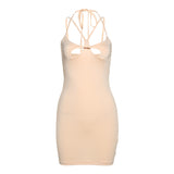 Music Festivals Rave Outfits Dress Spring and Summer Women's Clothing Fashion Suspenders Sexy Dress