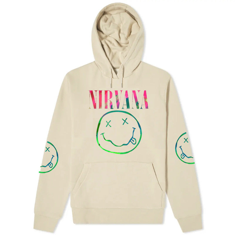 Nirvana Hoodie Loose Hip Hop Rock Sweatshirt