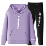 Fog Fear Of God Hoodie & Pants 2 Piece Set Sports Men Spring Loose Men