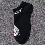Off White Socks Short Socks Men's and Women's Basketball Sports Ankle Socks Hip Hop Socks