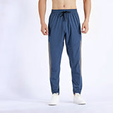Sweat Wicking Pants Ice Silk Quick-Drying Wear-Resistant Sports Pants Ankle-Tied