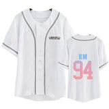 BTS Proof T Shirt Short Sleeve Baseball Shirt Summer Clothes T-shirt Baseball Shirt