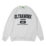 Man Fall Outfits Crew Neck Pullover Sweatshirt Men and Women BF Couple Casual Top