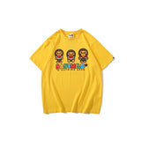 Bathing Ape T Shirt Casual T-shirt Round Neck Short Sleeve