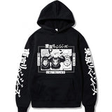 Anime Hoddies Tokyo Avengers Matsuano Qiandong Anime Loose-Fitting Hoodie Hooded Sweater