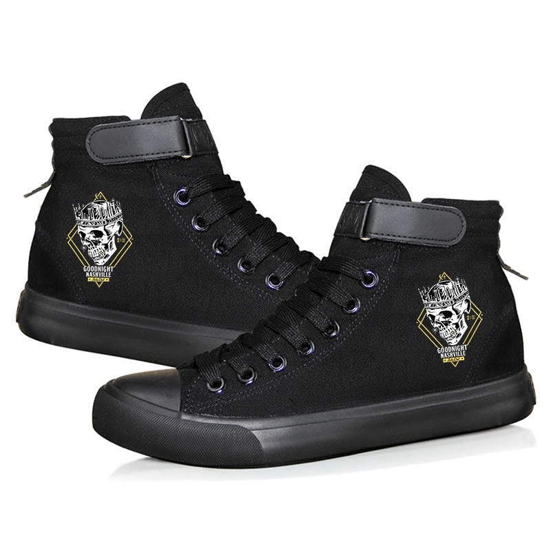 Jelly Roll Shoes Canvas Shoes Students' Casual Skate Shoes