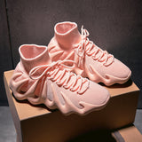 designer Sneaker Shoes Couple Summer Solid Color Fashion Trendy Shoes Breathable Casual Sneakers